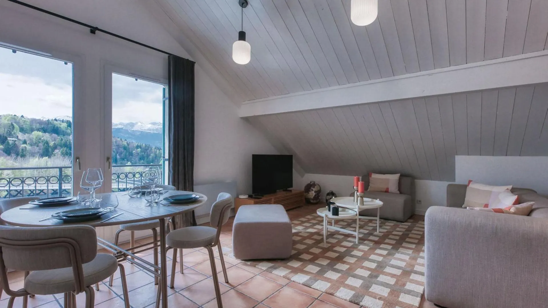 Appartement Central 3 Chambres, Balcon, Wifi, Saint-Gervais - Fr-1-663-31